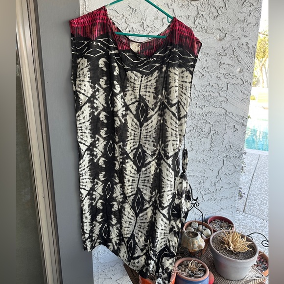 Da-Nang Dresses & Skirts - Da Nang 100% Silk Caftan Dress with Belt